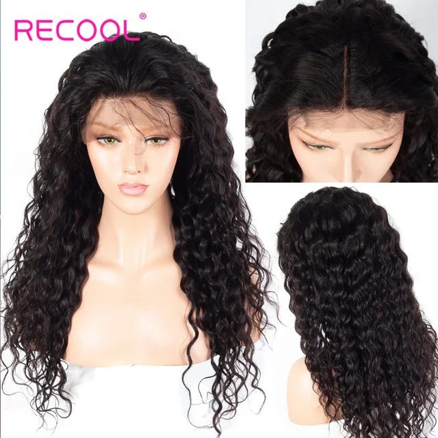 13x6 Lace Front Human Hair Wigs Water Wave Lace Front Wig 180 Density 6x6 Lace Closure 13x6 Lace Front Human Hair Wigs Water Wave Lace Front Wig 180 Density 6x6 Lace Closure Wig Brazilian Curly Human Hair Wig Recool