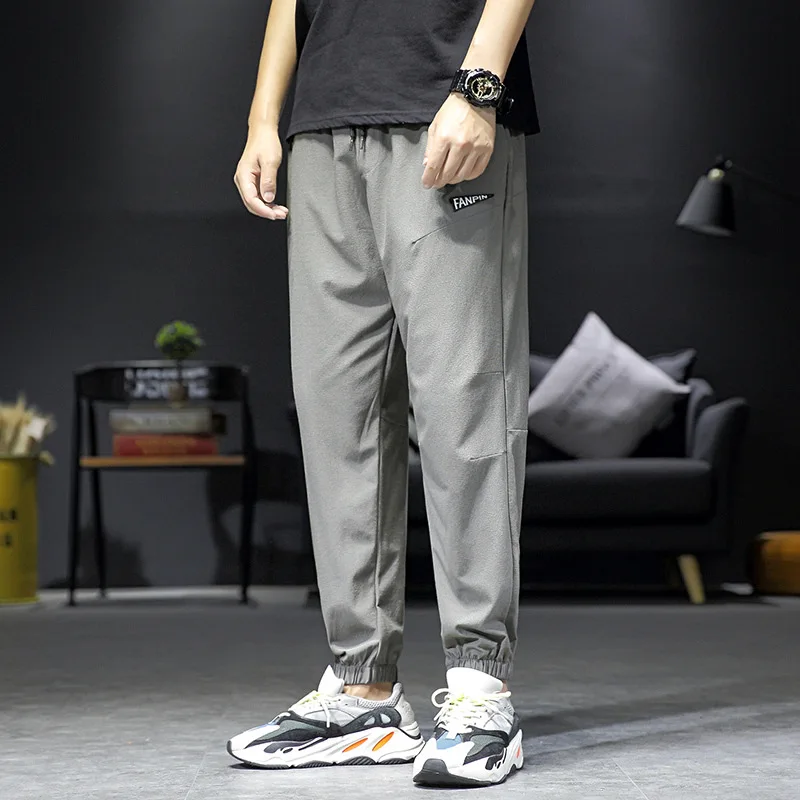 

2020 Spring Main Push Japanese-style Interior Thin Ultra-stretch Embroidery Capri Pants M-5x Hk108-p