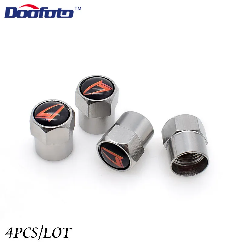 4x Car Valve Caps for Daihatsu Terios Sirion Mira Materia Rocky YRV Feroza Charade