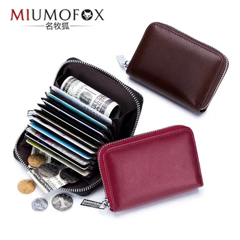 

New Men Wallet Card Holder ID Business Card Holder Credit Card Wallet Leather Bag Coin Purse Unisex Money Bags Short Clutch