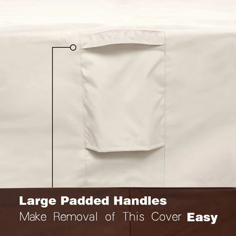 Водонепроницаемый пыленепроницаемый Patio чехлы для стульев Lounge Deep Seat Cover сверхмощный и водонепроницаемый открытый газон чехлы для мебели в патио