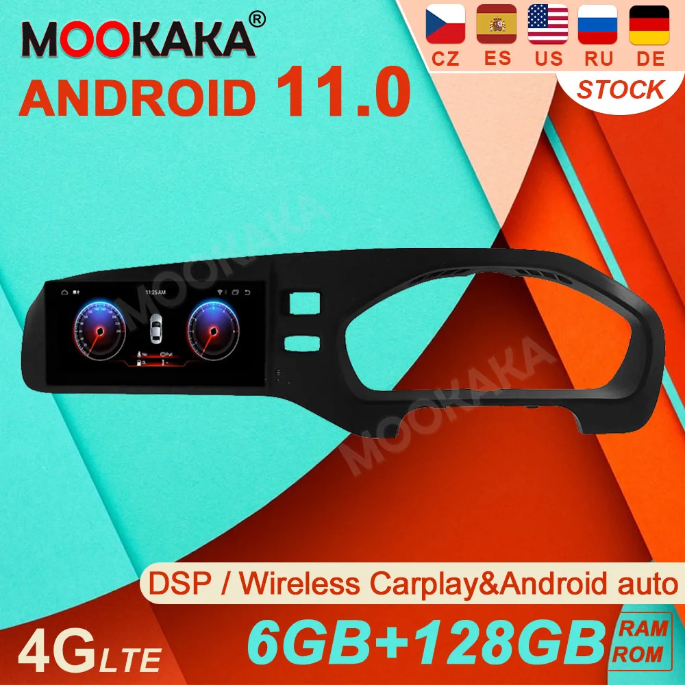 

Android 11 6 + 128G Tesla PX6 2DIN для Volvo v40 2011-2018 правое радио Запись на ленте мультимедийный плеер аудио GPS Навигация стерео головное устройство
