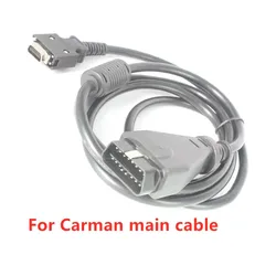 Acheheng – câble de Test principal OBDII 16 broches, pour voiture, compatible avec Carman Scan Lite, Kia, Hyundai, OEM 