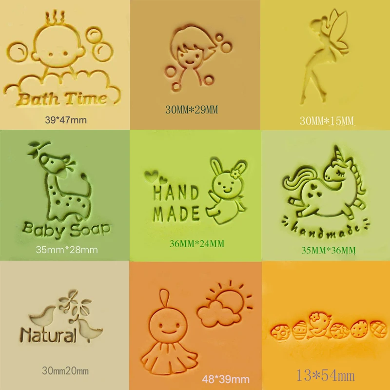 Baby Animal Soap Stamp 1