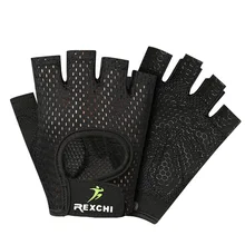 Перчатки для фитнеса, на полпальца, для спорта на открытом воздухе, велоспорта, альпинизма, йоги, Handguard, унисекс, амортизирующие, противоскользящие, дышащие, защита ладони