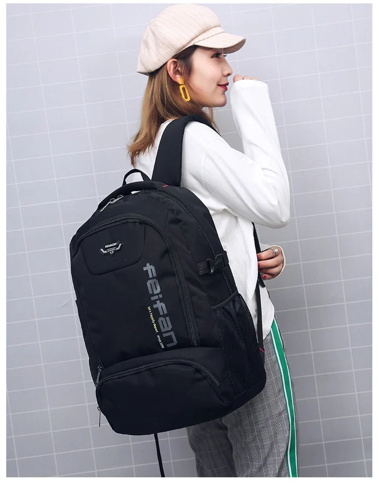 Autumn And Winter Outdoor Trend Men And Women Storage Practical Backpack Students Backpack Waterproof Large Capacity Computer Ba
