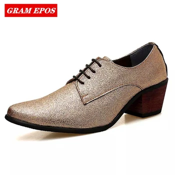 

Brand Mens Shoes Height Increased Formal Oxfords High Quality Wedding Shoes Men Soft Leather Lace Up Casual Shoes Dress Shoes