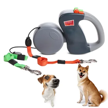 

3M Automatic Retractable Traction Rope With Two-headed Dog Leash Dog Chain Pet Supplies Dog Accessories
