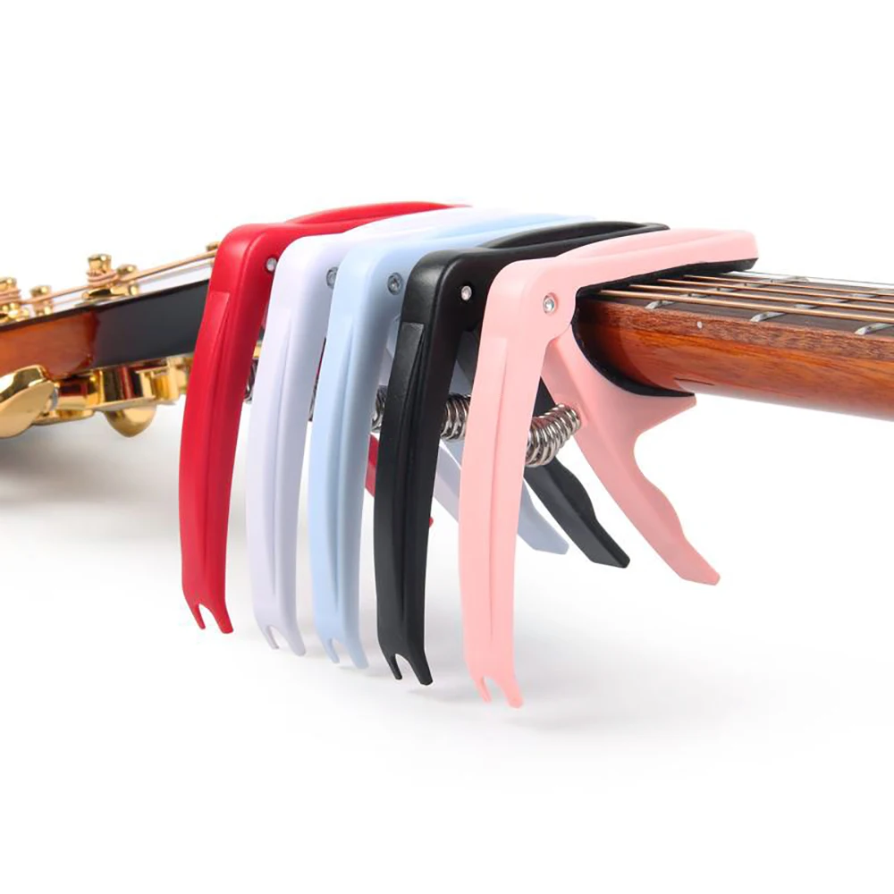 

Plastic Guitar Capo for 6 String Acoustic Classic Electric Guitarra Tuning Clamp Musical Instrument Accessories