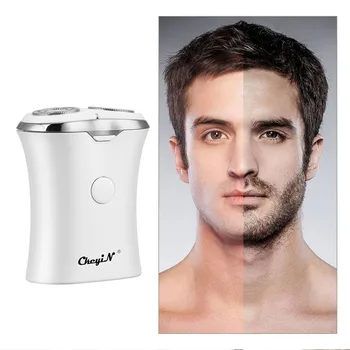 

Portable Mini Electric Shaver Waterproof Men Razor 4D Floating Stainless Steel Blade Beard Trimmer Quick Charge Mustache Cutter