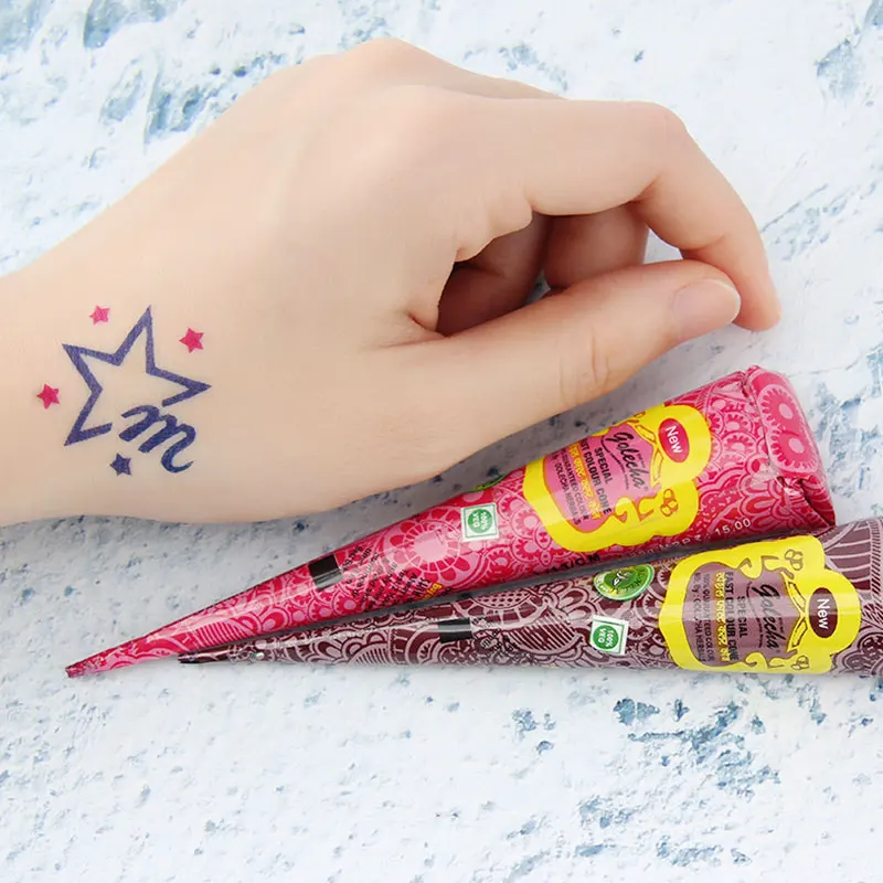 New Disposable Tattoo Cream Mild No Stimulation Temporary Tattoo Paint Cream Body Paint Cream