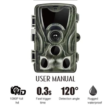 Камера для охоты Bumlon HC801A, ночная версия, 16 Мп, HD 1080 P, камера s, ночная версия, IP65, водонепроницаемая камера для дикой природы, RL17-0004