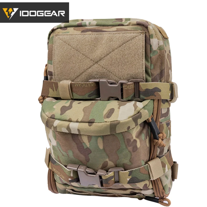 Multicam IDOGEAR гидратация пакет гидратации рюкзак штурмовой Molle Чехол Мини Тактический Военный Открытый спорт воды сумки 3530 - Цвет: Multicam