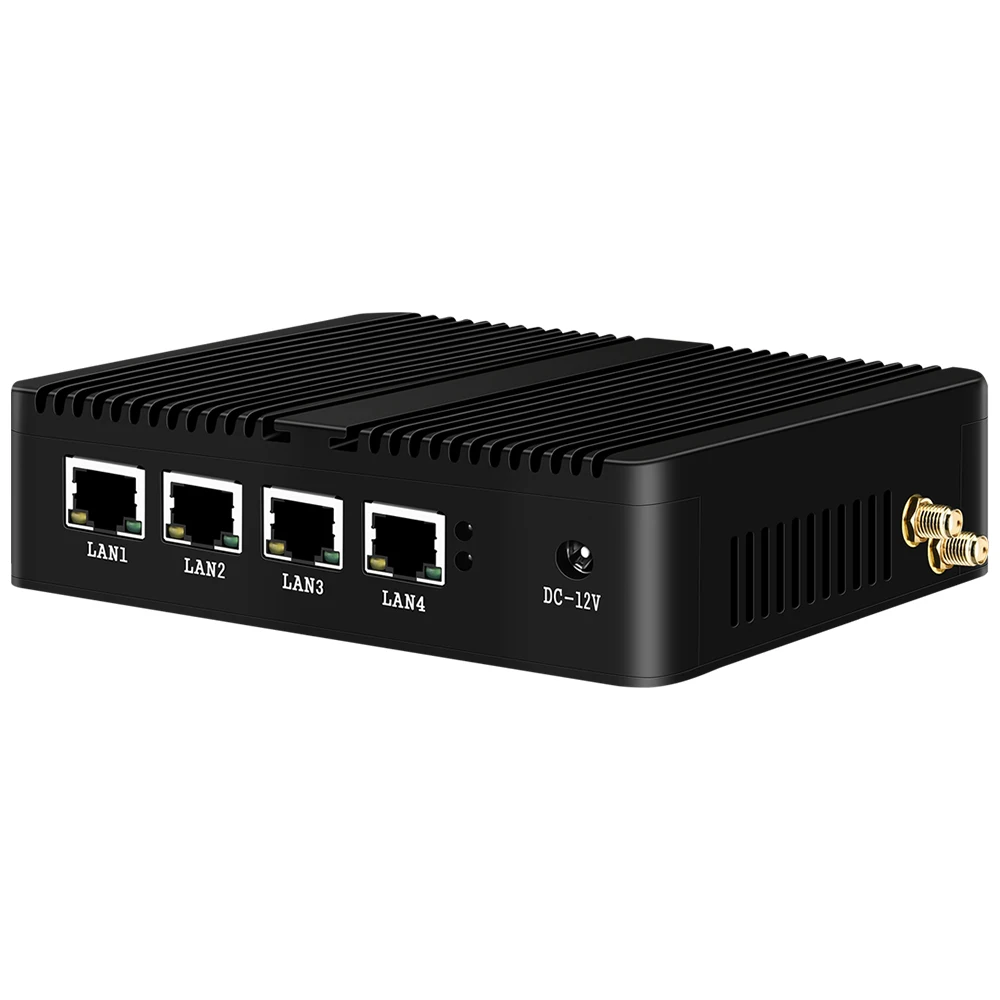 Xcy X30a Firewall Roteador Mini pc Celeron J1900 4x Gbe Intel I211 Nic Wifi 4g Lte Pfsense Opnsense Linux Aparelho - Imagem 5
