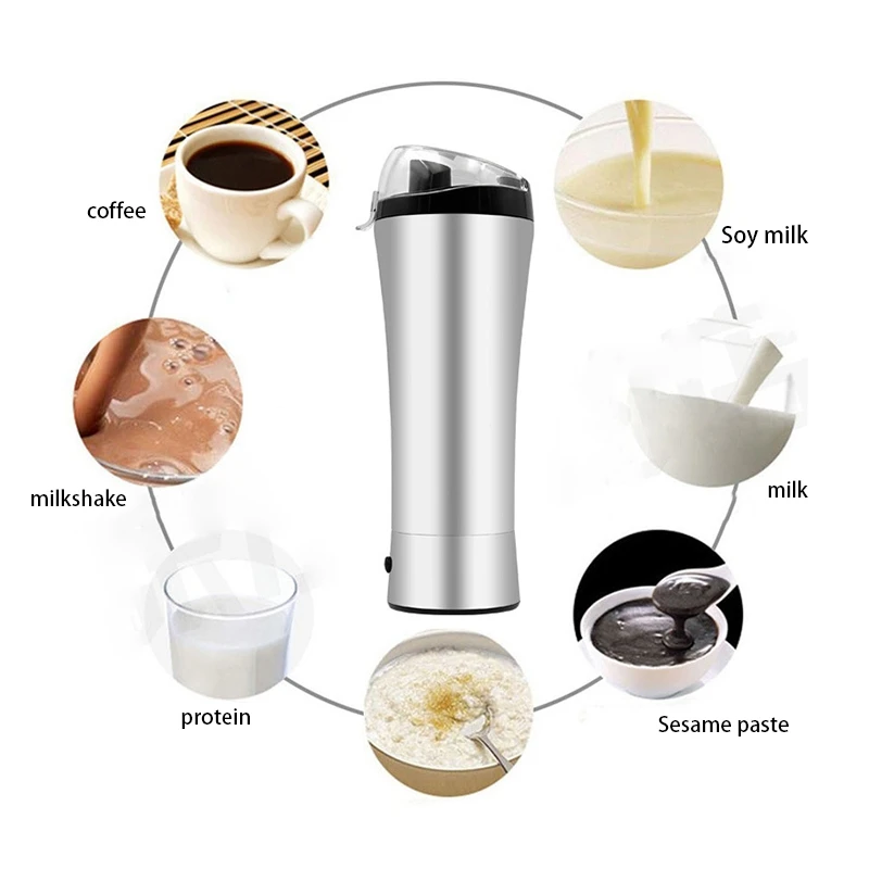 ABUI-автоматическая кружка для перемешивания, электрический ленивый автоматический миксер для кофе и чая, кружка для путешествий, Термокружка с двойной изоляцией