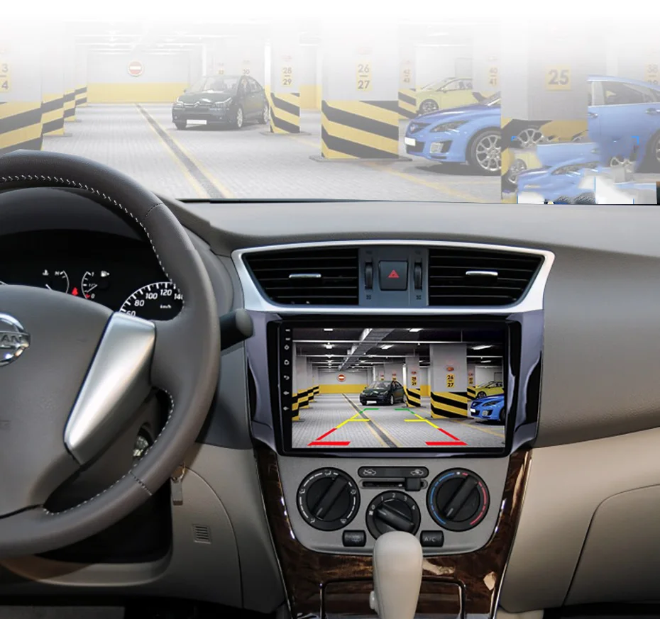 Sale Android 8.0 radio Bluetooth GPS Navigation system For 2012-2016 NISSAN SYLPHY SWC AUX WIFI car multimedia player 2