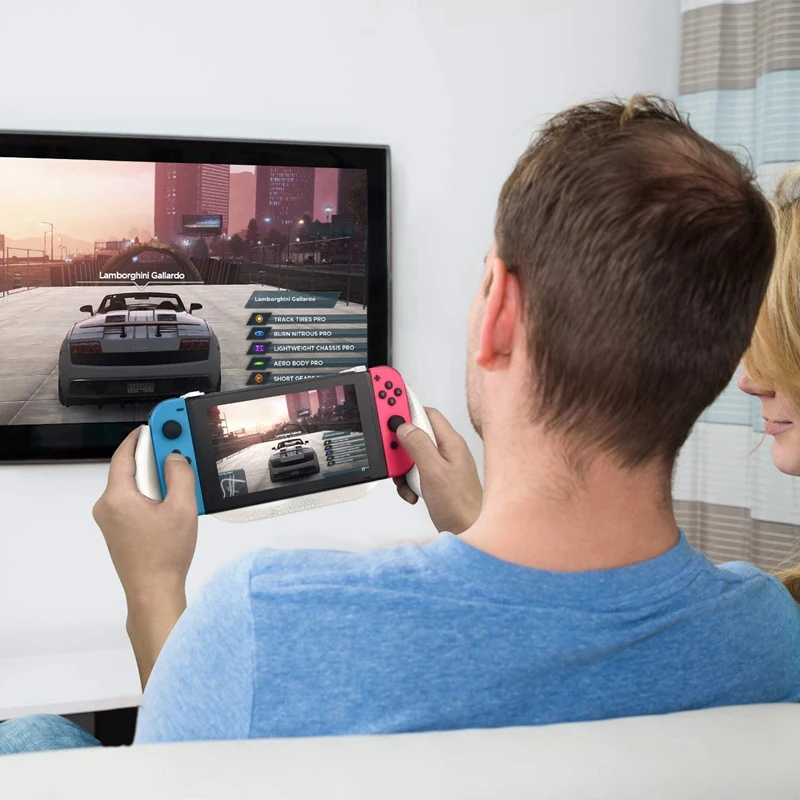 Зарядная ручка для nintendo Switch Удобная зарядная ручка подставка Быстрая зарядка совместимое зарядное устройство type-C, синий светодиодный индикатор для
