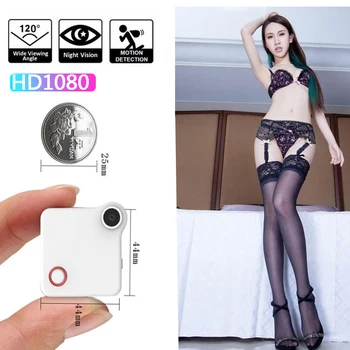 

Mini WiFi Camera HD P2P Portable Wearable Nanny Spy Cam IP Network Technology Wireless Remote Control Camera Motion Sensor 720P
