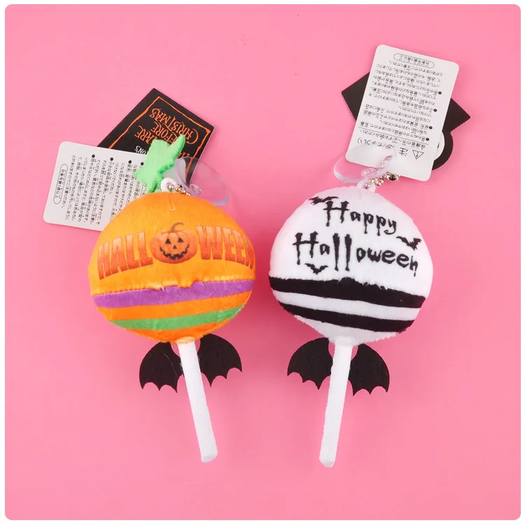 11cm The Nightmare Before Christmas Skeleton pumpkin Jack Plush Toy Bag Decoration Doll Mini Gift for Children