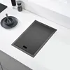 Hidden black Kitchen sink Single bowl Bar Small Size sink Stainless Steel Balcony sink Concealed black kitchen sink Bar sink 1