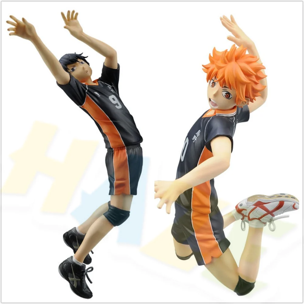 

Anime Haikyuu!! Hinata Shoyo & Kageyama tobio PVC Figure Toy 17cm New In Box