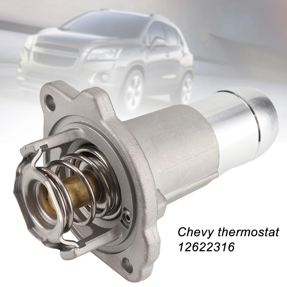 12622316 Термостат в сборе, легко устанавливаемый инструмент для проверки двигателя охлаждающей жидкости, долговечные износостойкие аксессуары для автомобиля Chevy Colorado