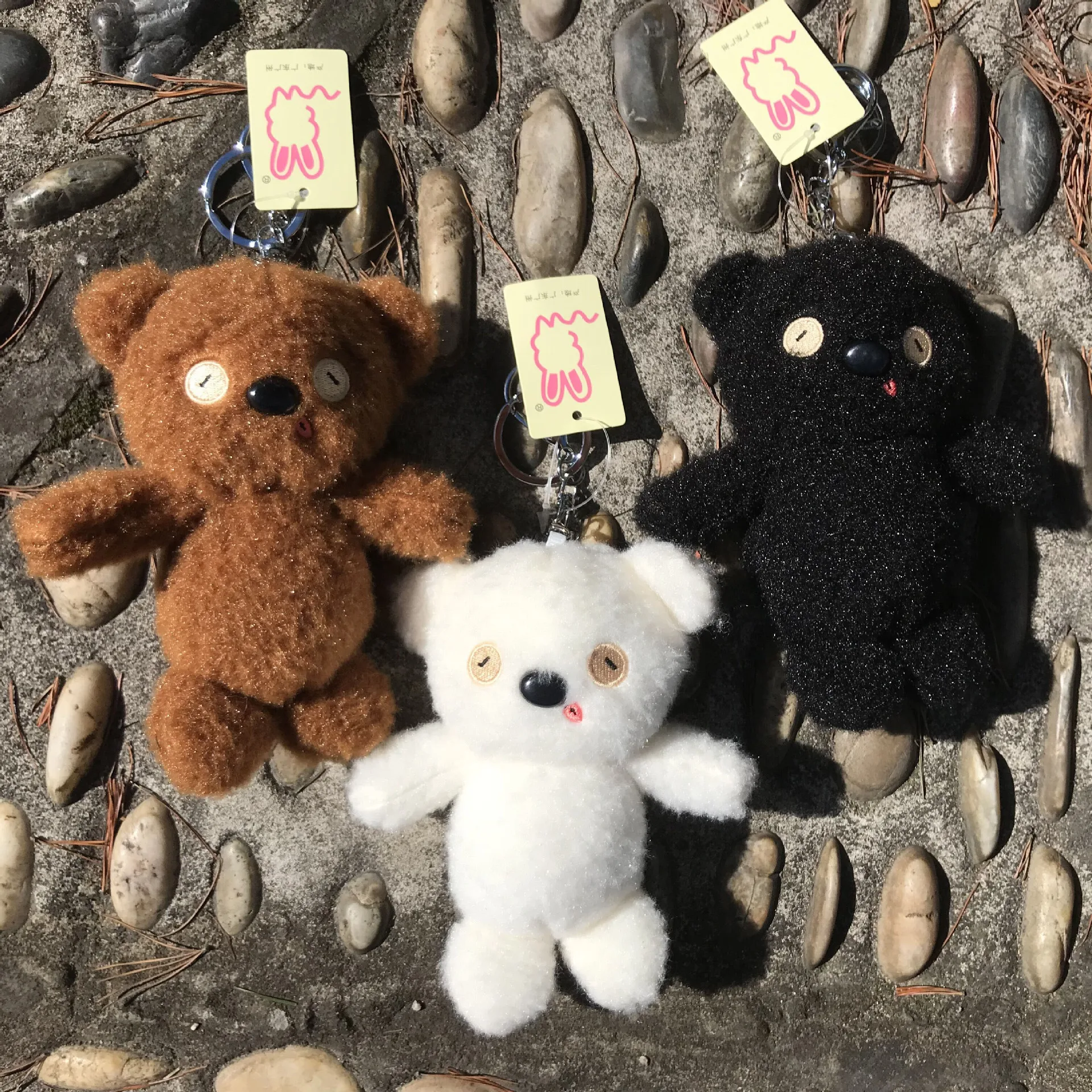 

Новый модный креативный Забавный мультяшный милый бутик с медведем, брелок для ключей, украшение для автомобиля, очень мягкий подарок на день рождения для пары