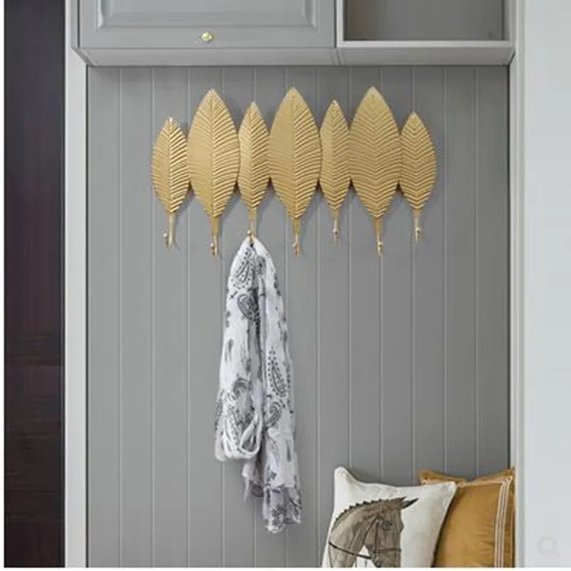 

Nordic hooks, creative iron wrought iron clothes hooks, key hooks, decorative coat hooks at the door
