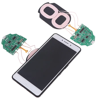 1pc 10W 9V Fast Charging Wireless Charger PCBA+ DIY Qi standard Accessories transmitter module coil circuit board
1pc 10W 9V Fast Charging Wireless Charger PCBA+ DIY Qi standard Accessories transmitter module coil circuit board