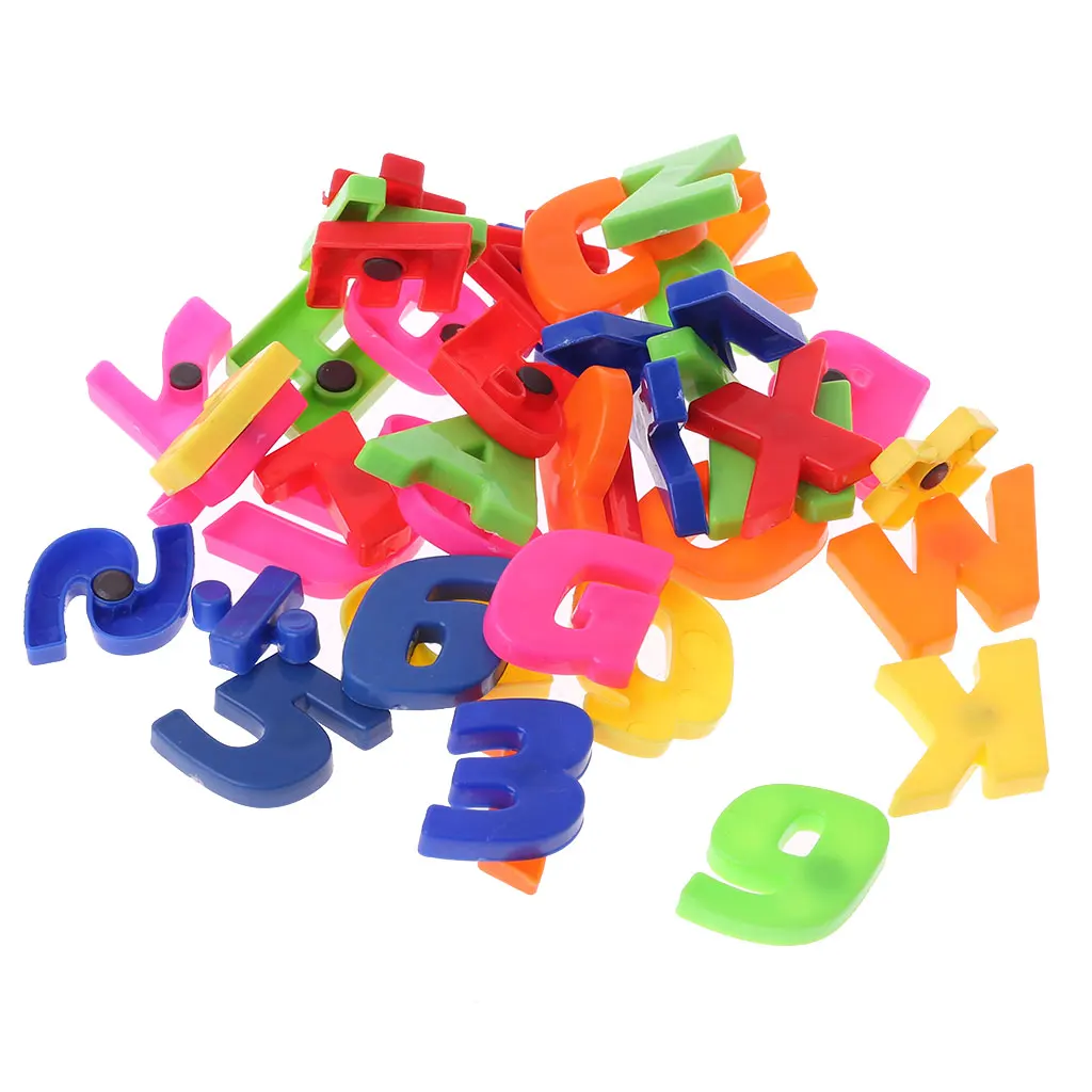 

Fridge Magnets Teaching Magnetic Alphabet Set Of 42 Colorful Letters & Numbers Drop Ship Support