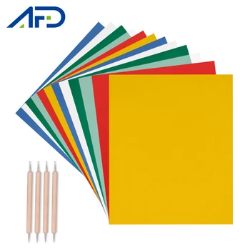 

16pcs/set Reusable Water Soluble Painting Tracing Paper Cross Stitch Tools DIY Embroidery Pattern Painting Accessories for Cloth