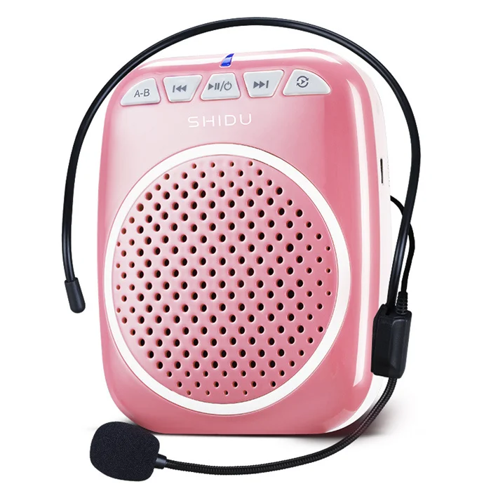 مكبر صوت صغير محمول من SHIDU مكبر صوت صغير مع ميكر...