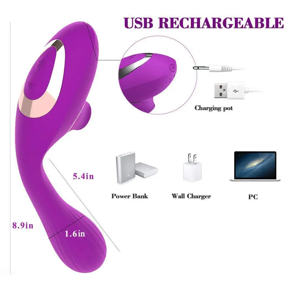 Clitoris Sucking Vibrator Vagina Suction Device G-spot Vibrator Female Masturbation Device Appeal Sex Products -40
