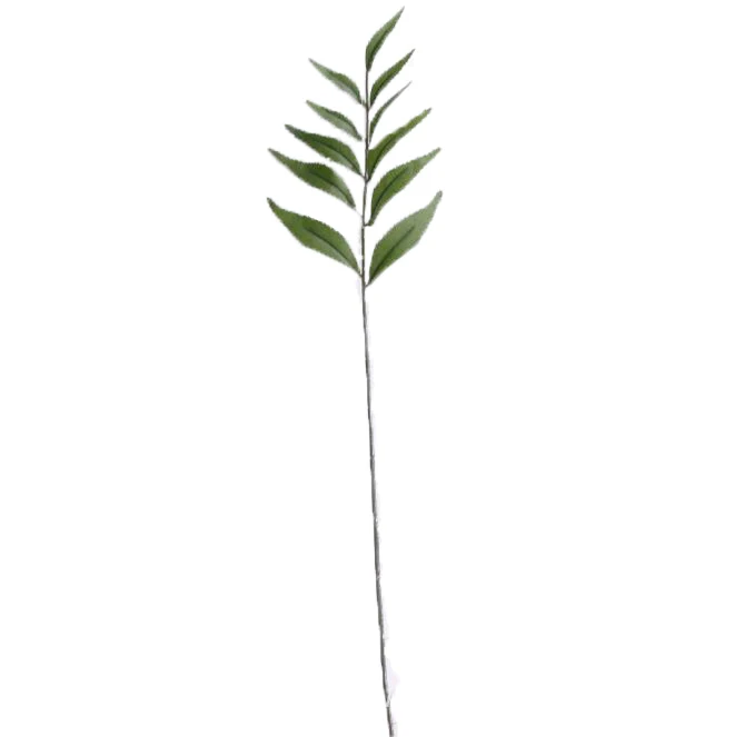 50 cm green leaf Искусственные травы цветочные композиции аксессуары свадебное украшение дома - Цвет: 50 cm green leaf