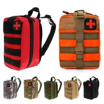 

Outdoor Tactical Medical Bag Travel First Aid Kit Multifunctional Waist Pack Camping Climbing Bag Emergency Case Survival Kit