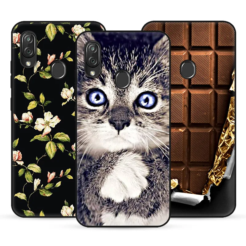 Чехол для zte V8 cubierta suave de silicona lindo TPU funda Para Lite |
