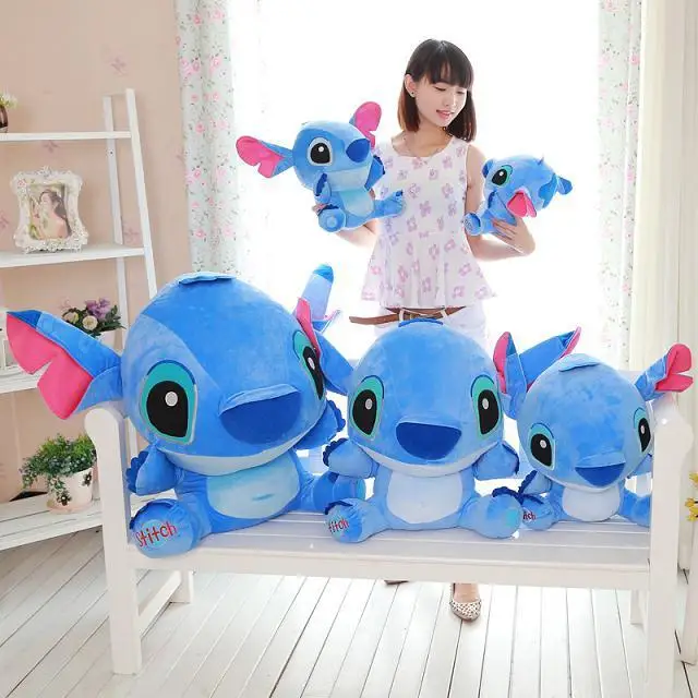 

Giant Cartoon Stitch Lilo & Stitch Plush Toy Doll Children Stuffed Toy For Baby Birthday Christmas Children Kid Gifts