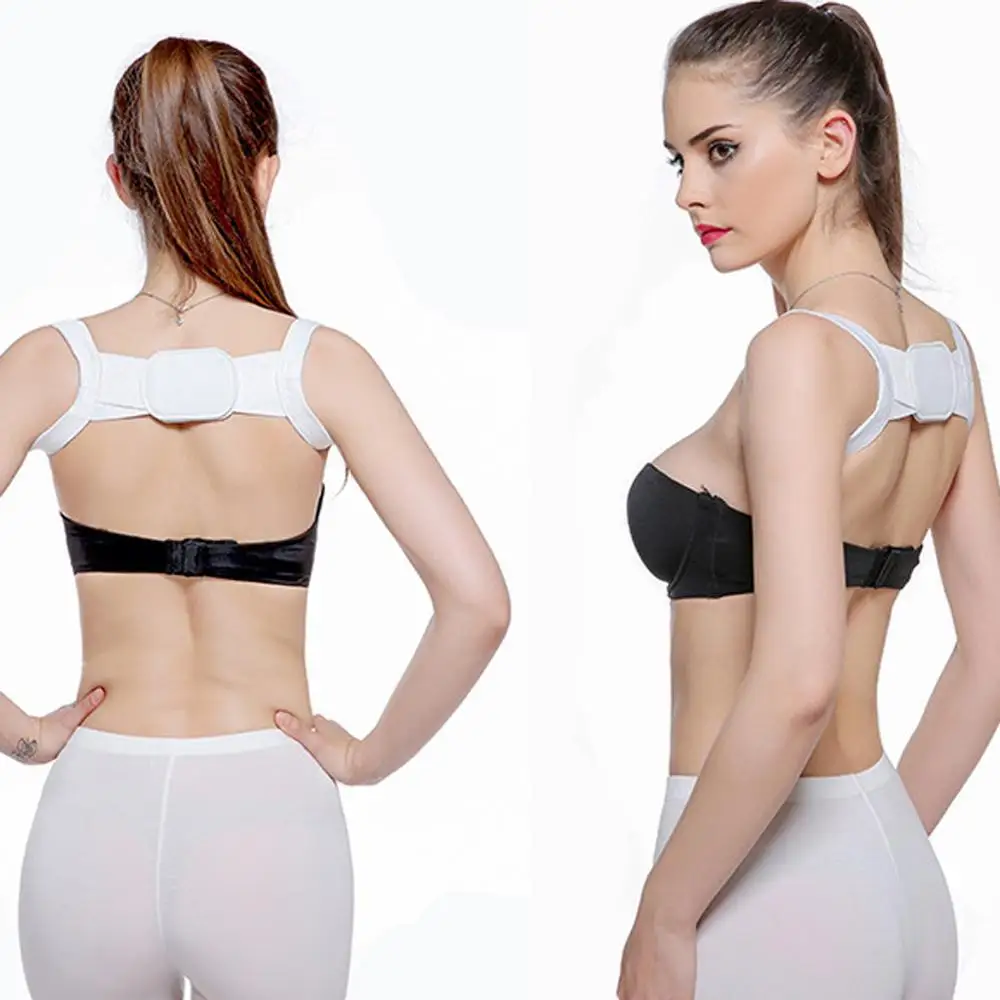

Women Chest Support Posture Corrector Shapewear Front Band Supportive Brace Bust Back Shoulder Strap Vest Slimmer Shaper Tops #D