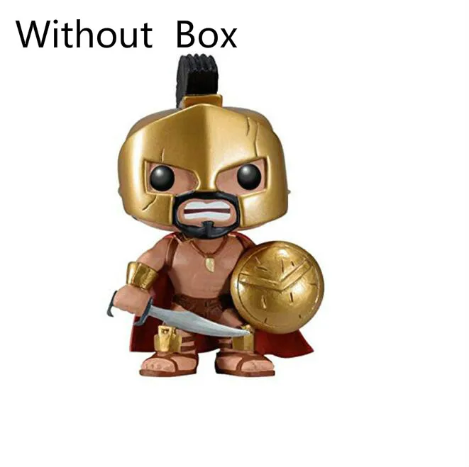 FUNKO POP царь Леонид 16#300 фильм Спарта Виниловая фигурка Коллекционная модель игрушки для детей Рождественский подарок - Color: No Box