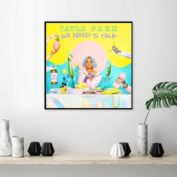 

Tayla Parx We Need to Talk 2019 New Album Art silk painting Poster Home Decor 12x12 24x24inch