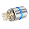 Monosaudio E107G/F107G 99.998% Pure Copper Gold Plated Schuko EU Version Power Plug Connector IEC Female Plug Mains Power Cord ► Photo 2/6