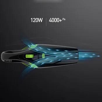 

Auto Car vacuum cleaner Kit 12V 120W Portable Cordless Low Noise Compact