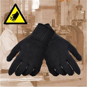

1 Pair Stainless Steel Wire Safety Anti-Slash Cut Proof Static Resistance Gloves