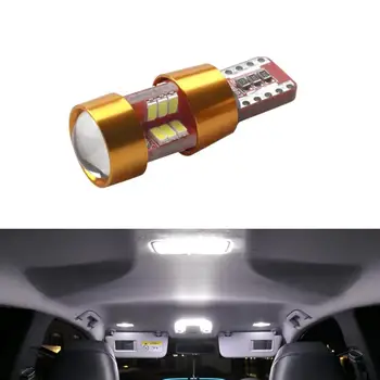 

194 168W5W Car Led Indicator Light T10 27Smd 3014 License Plate Light T10-27-3014 Constant Current White Light