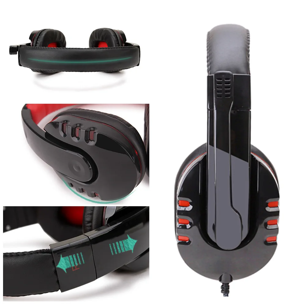 2020 Headset Wired For Computer Games Switch Ps4 XBOX Audiophile Headphones Active Noise Cancelling Professional Head Mounted
