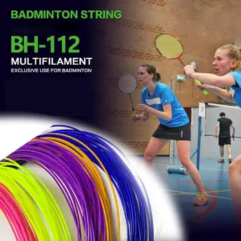 

1 Pcs Badminton Racket Line High Elastic Badminton Line Resistance Training Competition Special Feather String