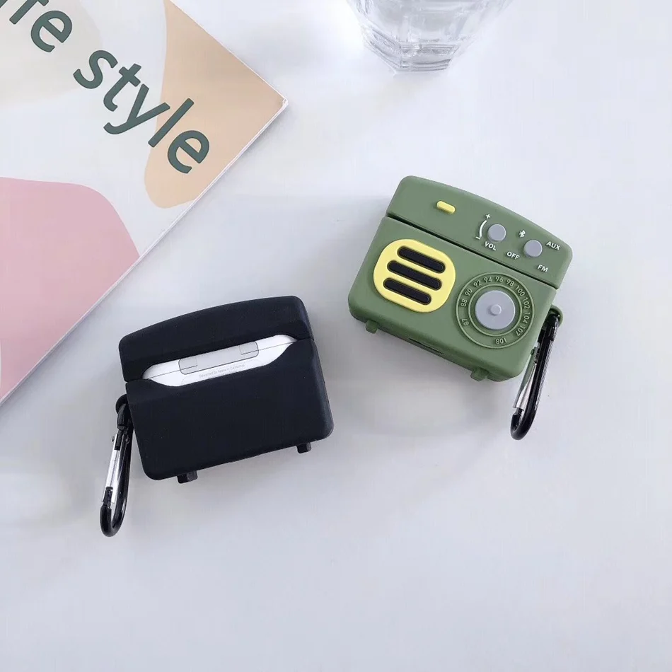 Чехол для наушников с цветами для Airpods Pro, силиконовый чехол, красивое с медведем и собакой Мультяшные наушники/Earpods, чехол для Apple Air pods Pro 3, чехол s