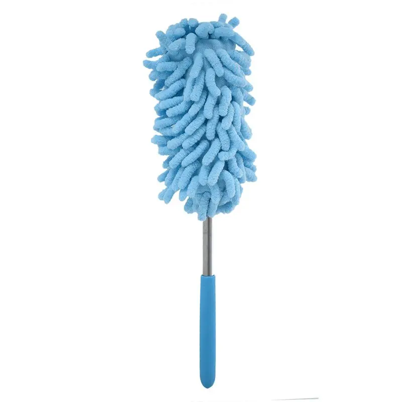 1 шт Выдвижной синель щетка с перьями(синий