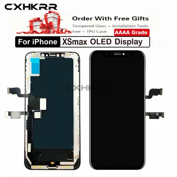 

10PCS/ Grade AAA+++ For iPhone XSmax OLED Screen Replacement Assembly For iPhone XSmax LCD Display +Free tracking number