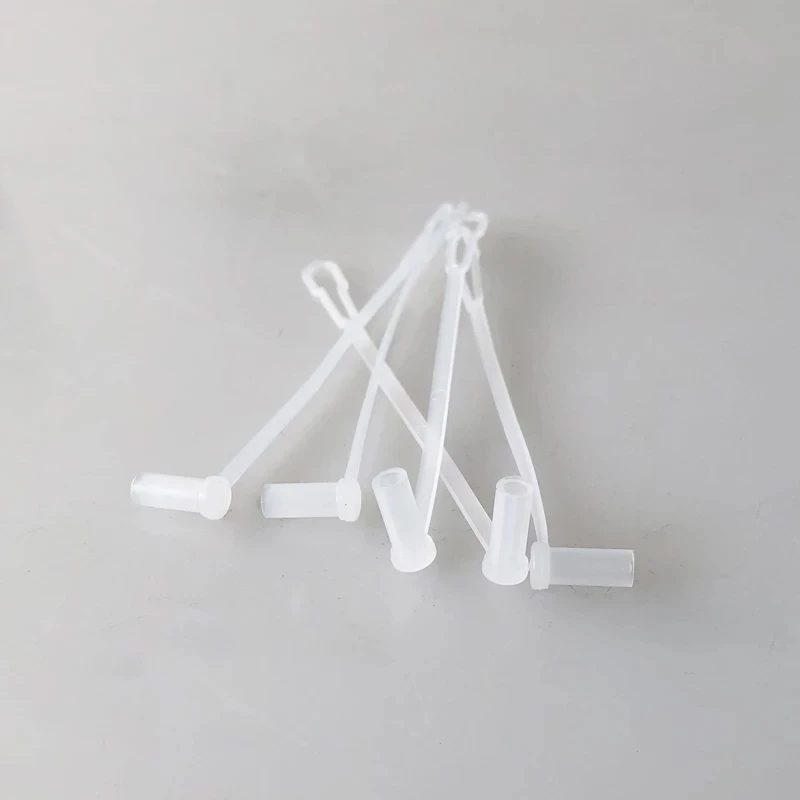 Long SC Dust Cap, SC LC, ST, FC Connector, LC Dust Cover with Long Chain Tail, Plastic Transparent, Free Shipping, 2.5mm, 100Pcs